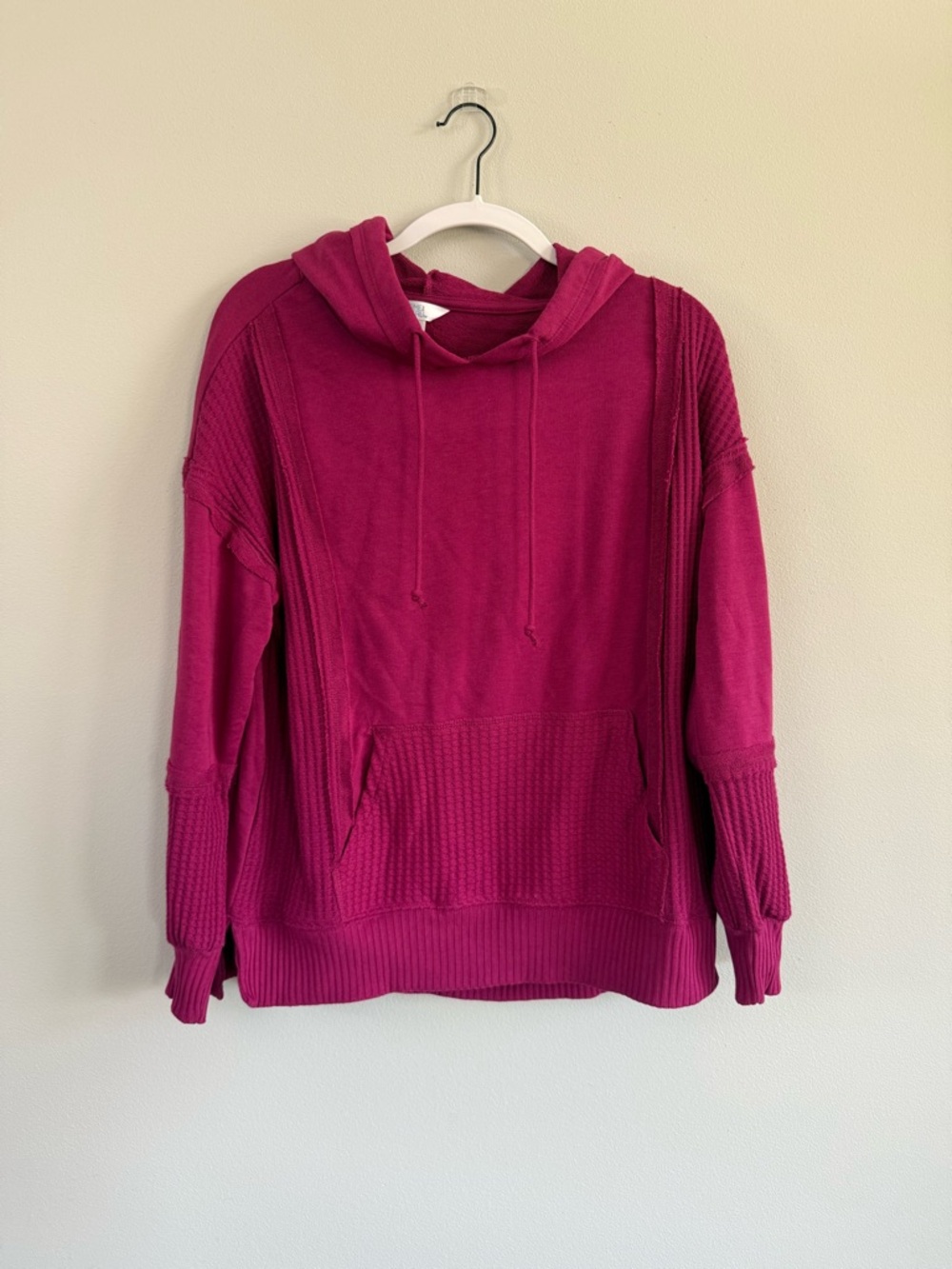 Time and Tru Magenta Pullover Hoodie